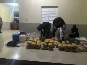 Intercepta operación de drogas en Pedernales
