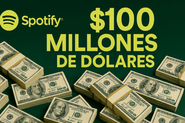 Spotify pagó más de 100 millones de dólares a creadores de contenido en primer trimestre