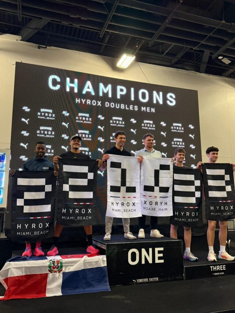 Dominicanos brillan en Hyrox: Duanny Abreu y Erick Bautista conquistan segundo lugar en Miami